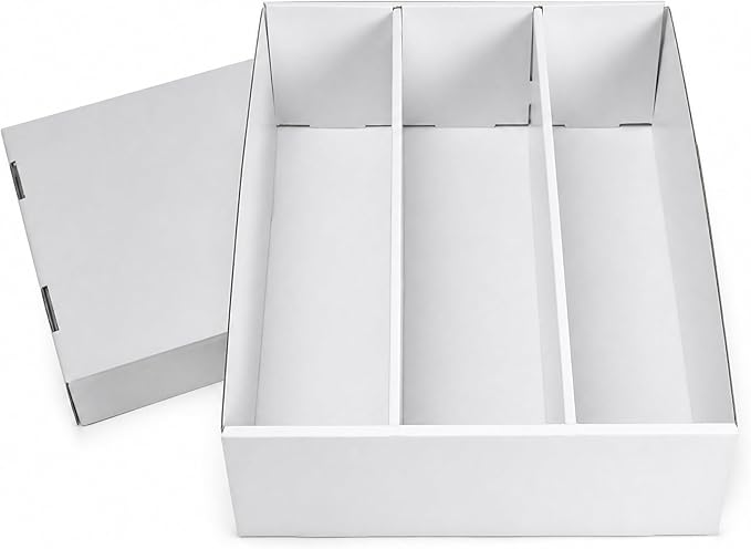 1 Pack Trading Card Storage Box, Cardboard Card Boxes 2700 Count